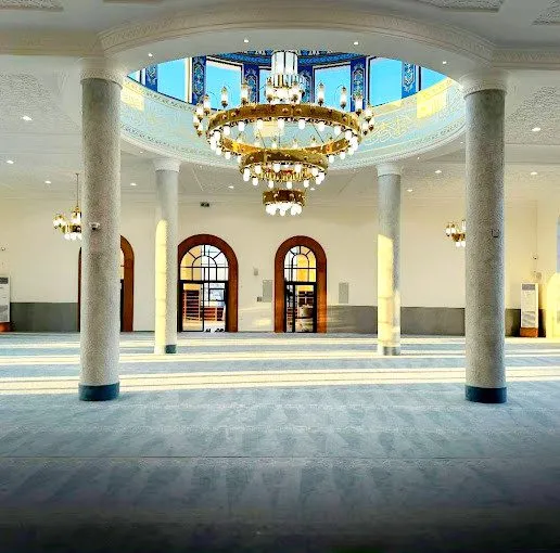 Mosque Chandeliers in Amman, Jordan