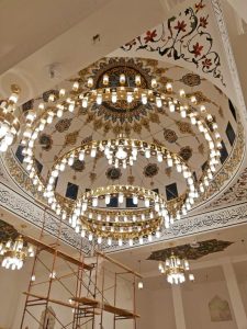 نجفة مسجد السيدة زينب كبيرة 800سم