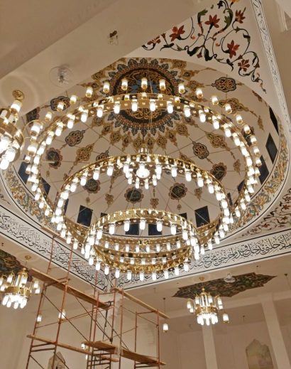 نجفة مسجد السيدة زينب كبيرة 800سم