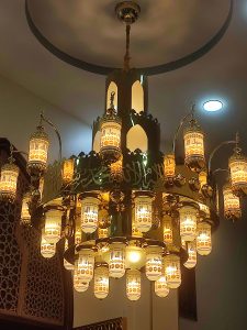 نجفة مسجد موديل الحرم النبوى 