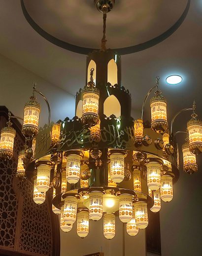 نجفة مسجد موديل الحرم النبوى